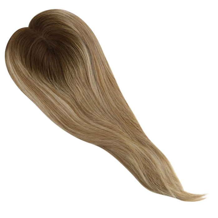 mono topper hair,Mono Topper,human hair topper,high quality virgin hair extensions,hair topper women,hair topper wig,hair topper silk base,hair topper,best hair extensions,hair extensions for thin hair,best clip in hair extensions,clip-in hair extensions,18 inch hair extensions,distribute seams at will,invisible topper,large base topper,large base 6*7 inch,Hair Volumizers,Clip-In Hair Volumizers