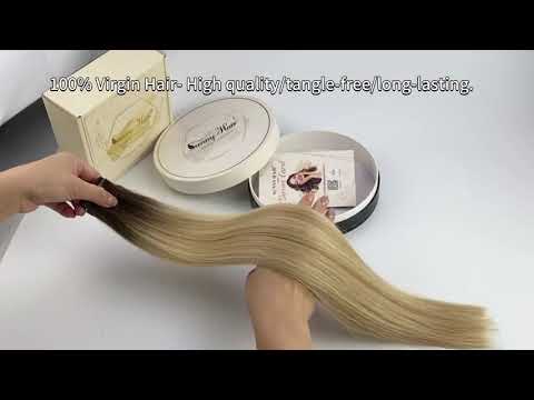 balayage _on_virgin_hair, sunny hair extensions,virgin hair extensions