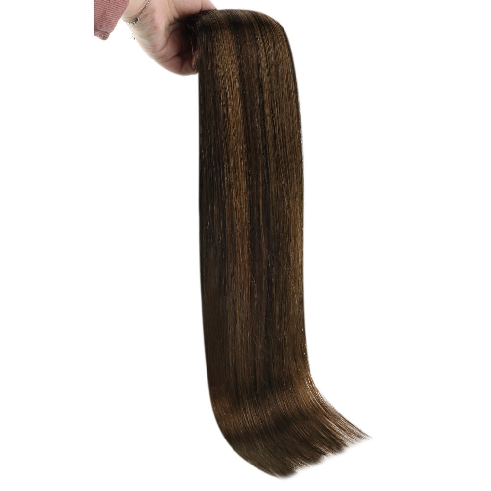 human hair clip ins sunny clip in hair extensions  straight clip in hair extensions