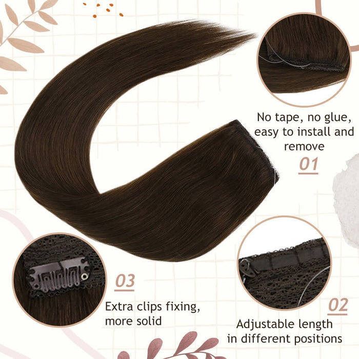 halo extensions human hair,comfortable, double weft, easy to apply, fish line hair weft one piece, fixed well, Sending fish line, flip hair, flip in hair extensioins, flip on hair, hair extensions, hair piece, halo hair