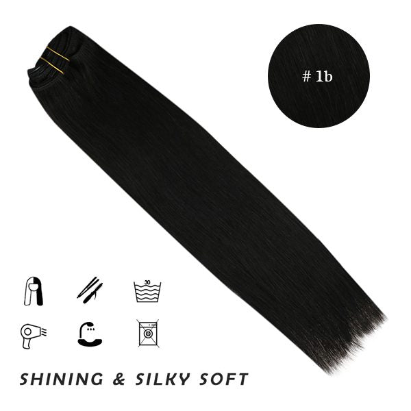 best clip in hair extensions seamless hair extensions clip in clip in weave 100% healthy human hair real human hair