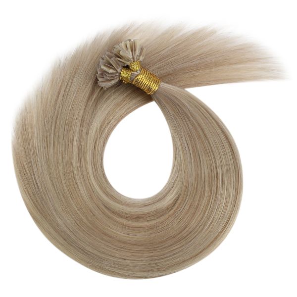 nail tip human hair extensions