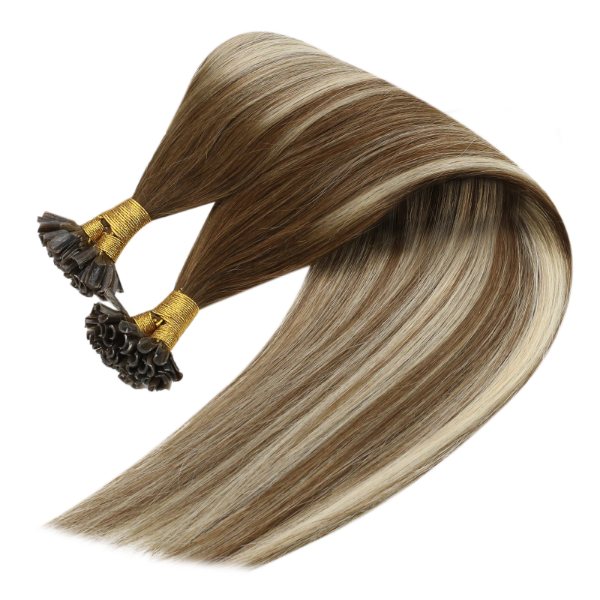 nail tip human hair extensions, Remy Human Hair, seamless prebonded hair, Nail Tip Hair Extension,Solan quality hair,hair extension keratin u, nail shape hair strands, utip hair, u tip hair extensions, nail tip hair