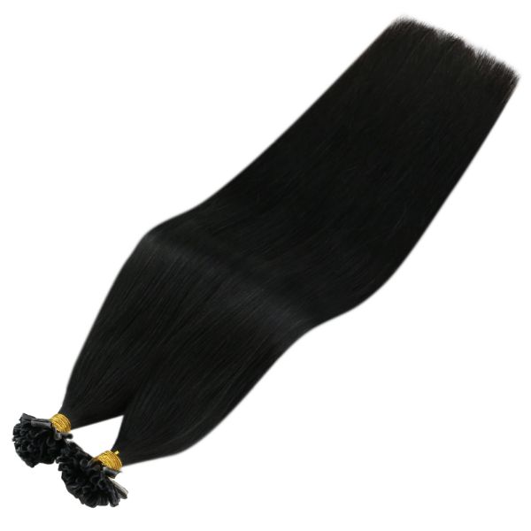 keratin u tip human hair extensions